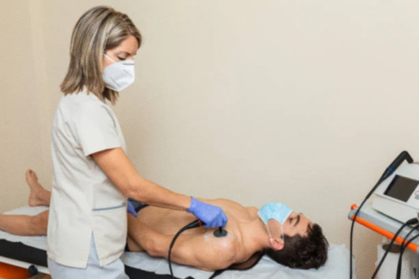 Tratamento com choque fisioterapia